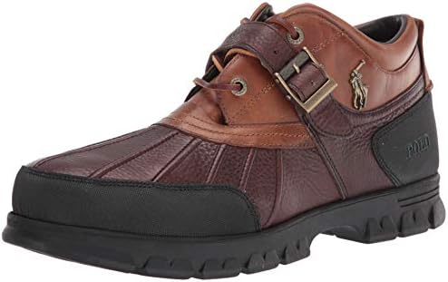 POLO RALPH LAUREN Men's Rugged Boot Ankle, Briarwood/Tan, 9